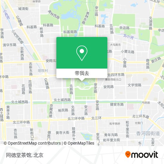 同德堂茶馆地图
