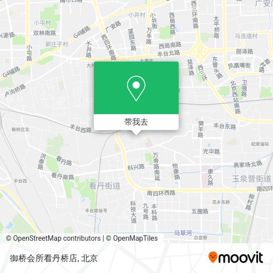 御桥会所看丹桥店地图