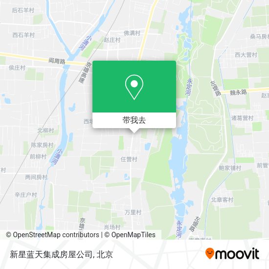 新星蓝天集成房屋公司地图
