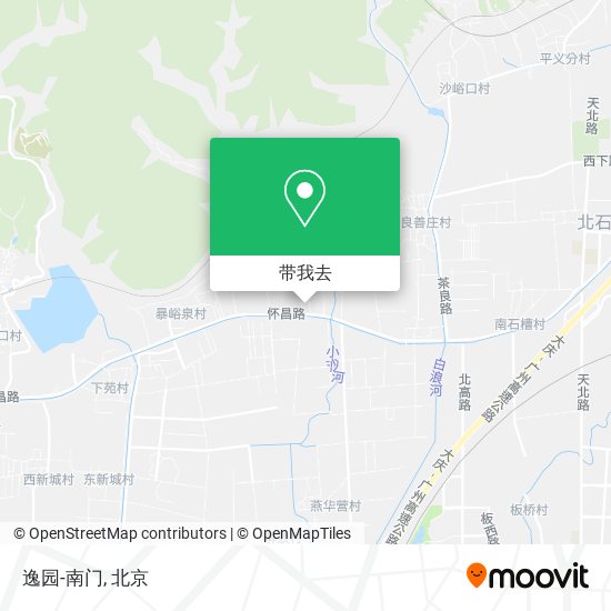 逸园-南门地图