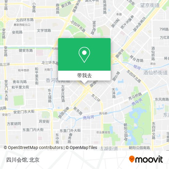 四川会馆地图