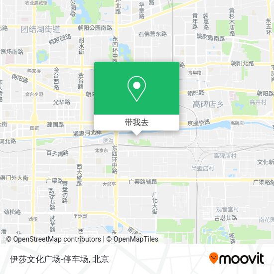 伊莎文化广场-停车场地图
