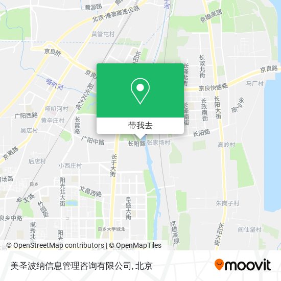 美圣波纳信息管理咨询有限公司地图