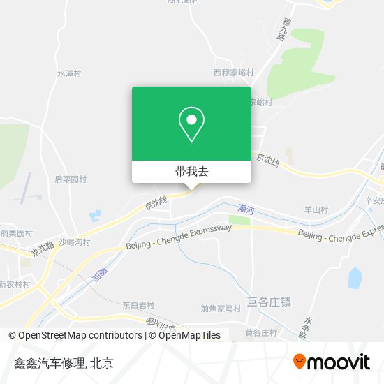 鑫鑫汽车修理地图