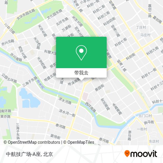 中航技广场-A座地图