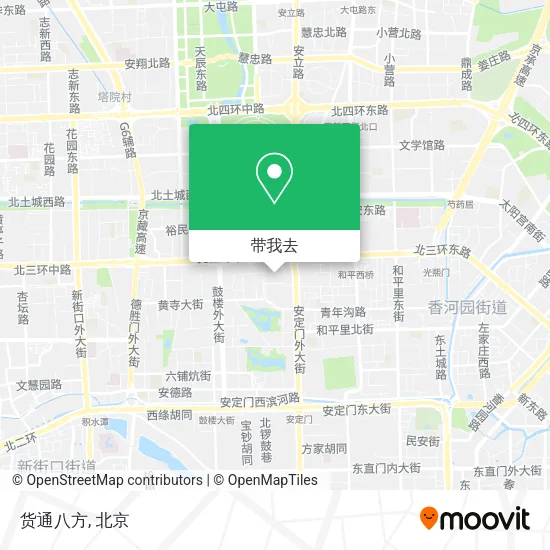 货通八方地图