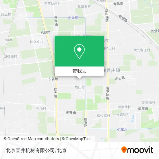 北京直井机材有限公司地图