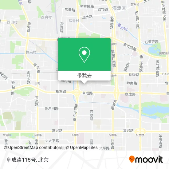 阜成路115号地图