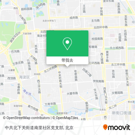 中共北下关街道南里社区党支部地图