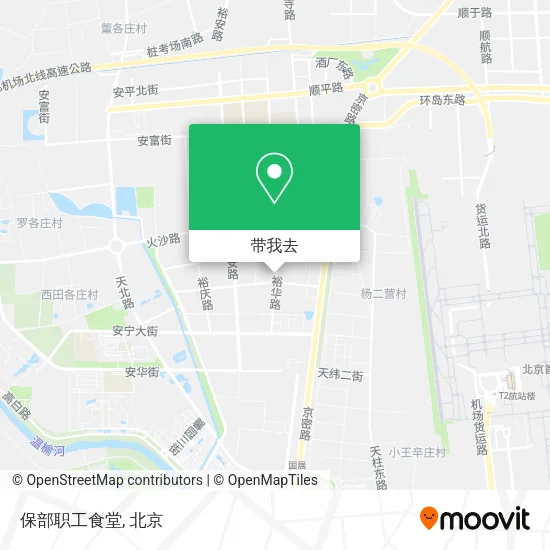 保部职工食堂地图