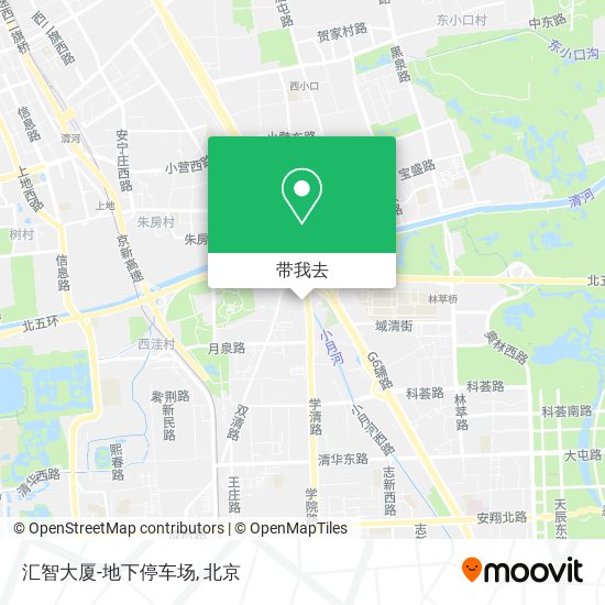 汇智大厦-地下停车场地图