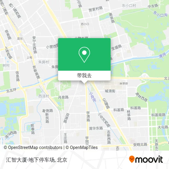汇智大厦-地下停车场地图