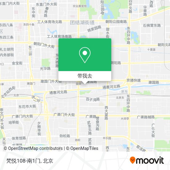梵悦108-南1门地图