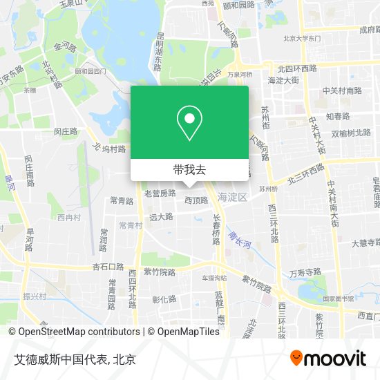 艾德威斯中国代表地图