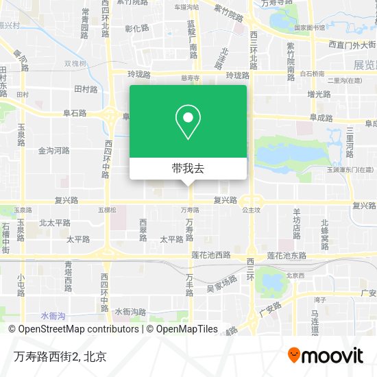 万寿路西街2地图