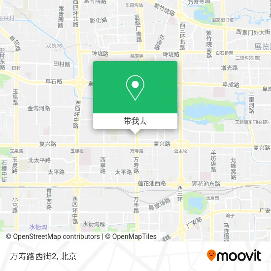万寿路西街2地图