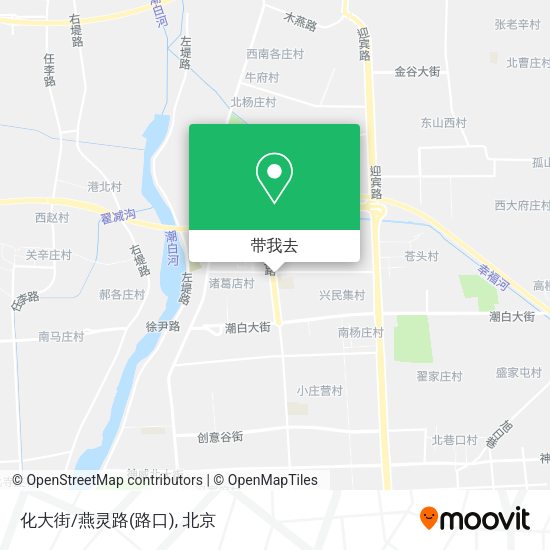 化大街/燕灵路(路口)地图