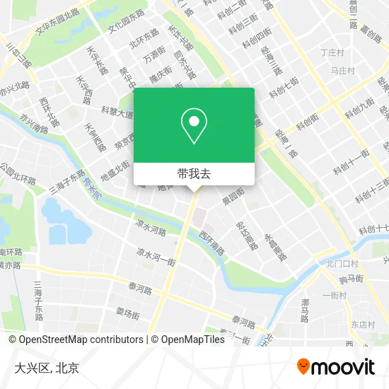 大兴区地图