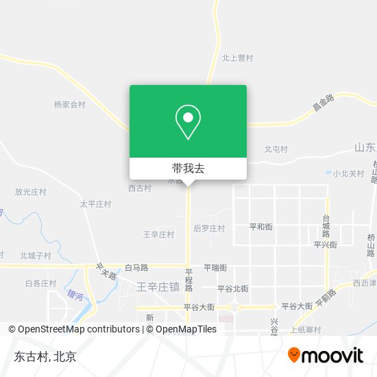 东古村地图