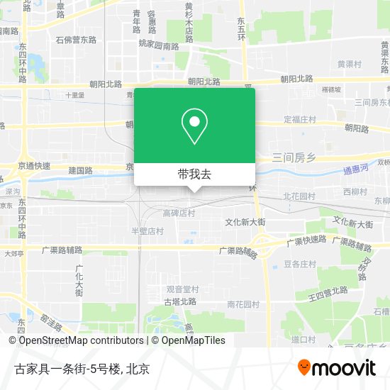 古家具一条街-5号楼地图
