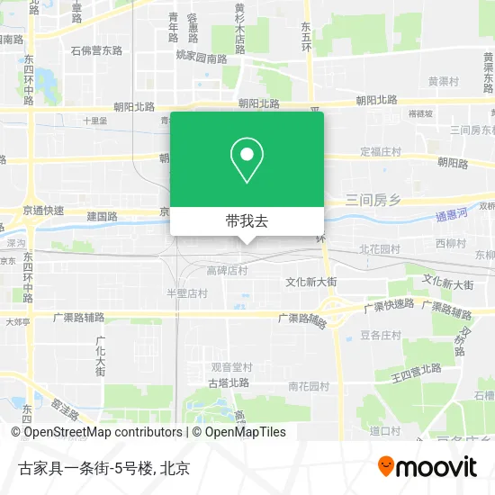 古家具一条街-5号楼地图