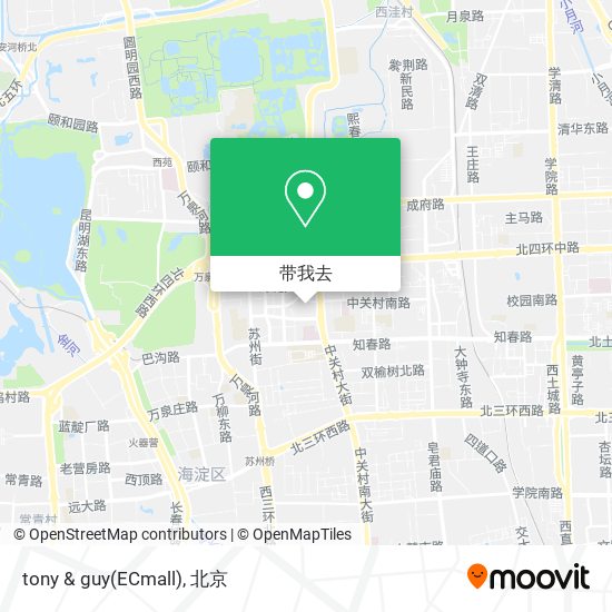 tony & guy(ECmall)地图