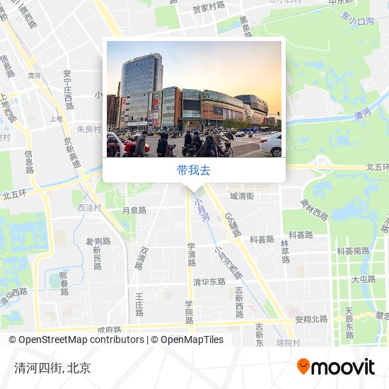 清河四街地图
