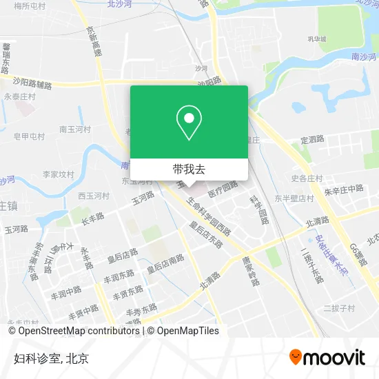 妇科诊室地图