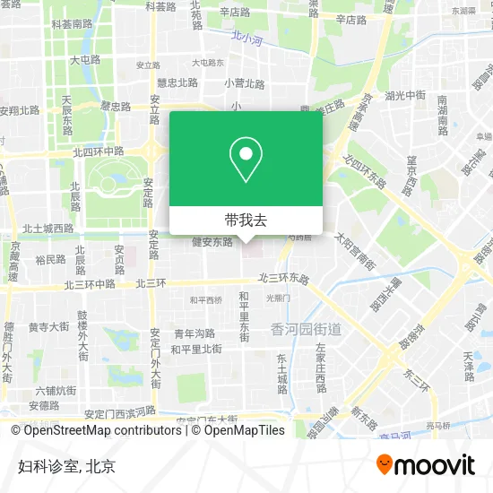 妇科诊室地图