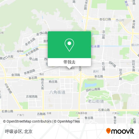呼吸诊区地图