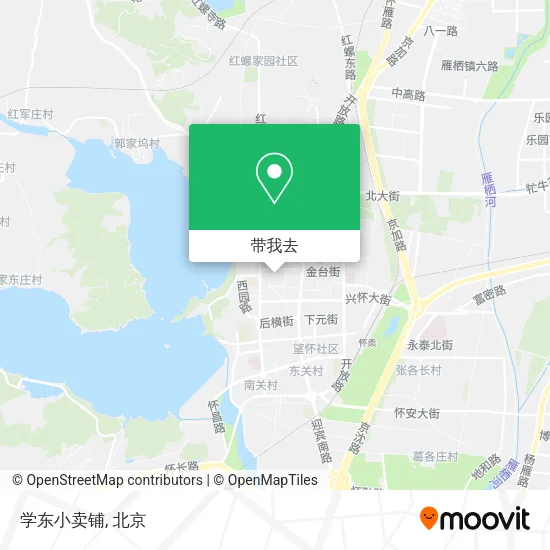 学东小卖铺地图