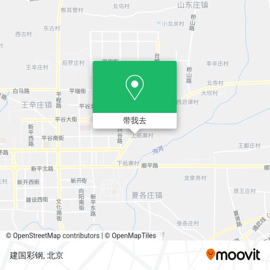 建国彩钢地图