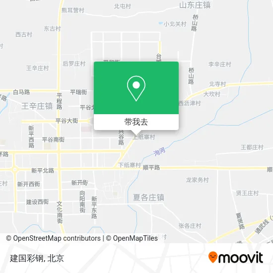 建国彩钢地图