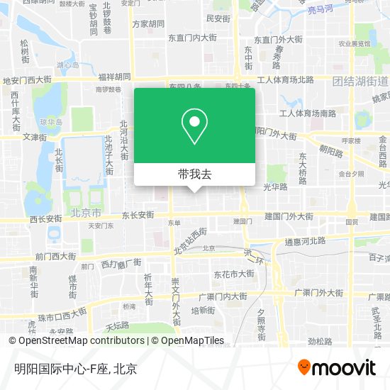 明阳国际中心-F座地图