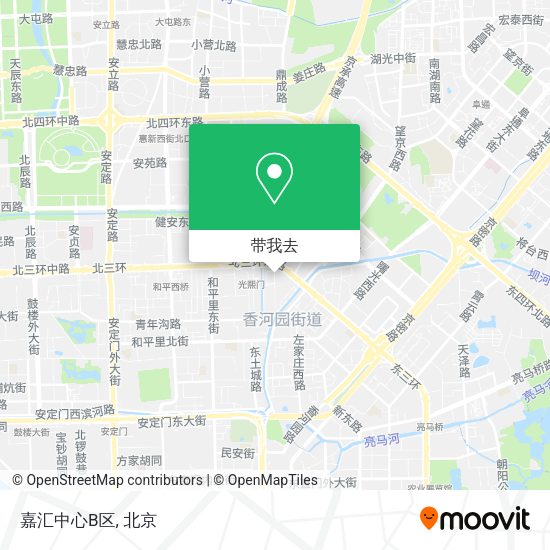 嘉汇中心B区地图