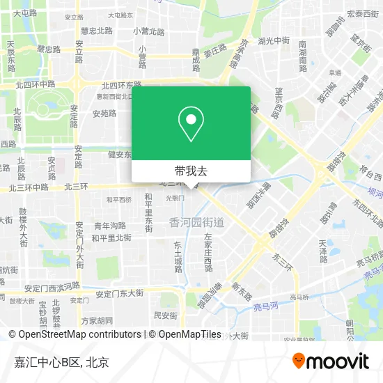 嘉汇中心B区地图