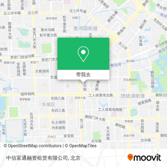 中信富通融资租赁有限公司地图