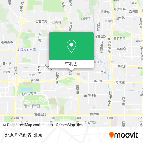北京舟添刺青地图