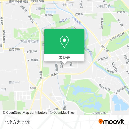 北京方大地图