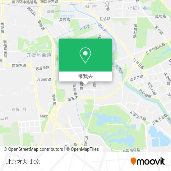 北京方大地图