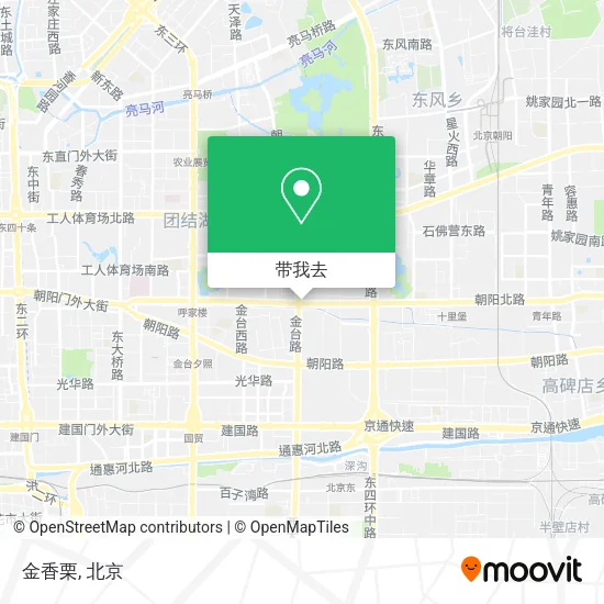 金香栗地图