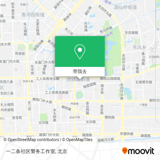 一二条社区警务工作室地图