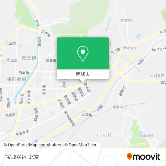 宝城客运地图
