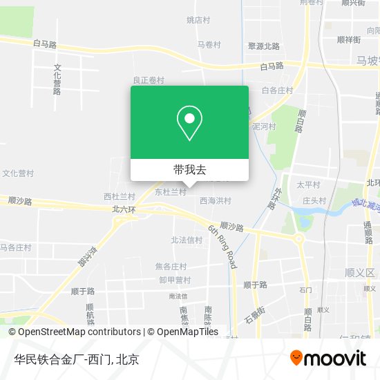 华民铁合金厂-西门地图