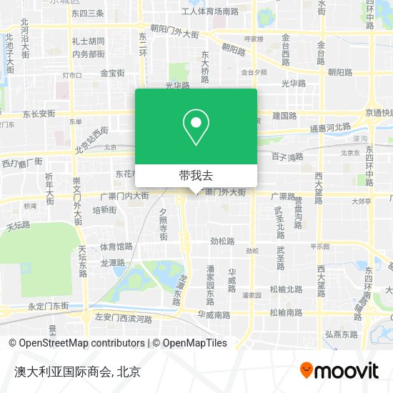 澳大利亚国际商会地图