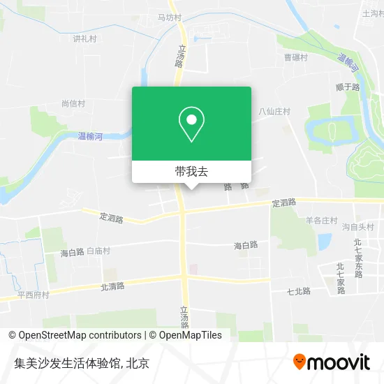 集美沙发生活体验馆地图