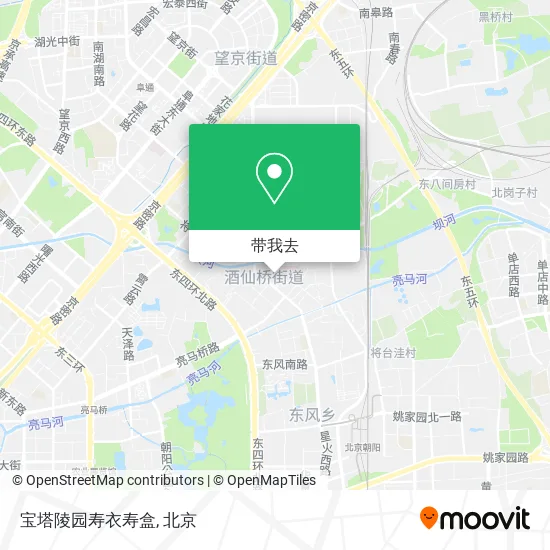 宝塔陵园寿衣寿盒地图