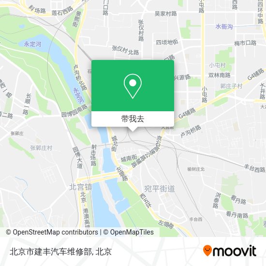 北京市建丰汽车维修部地图
