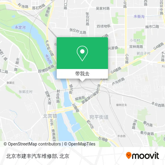 北京市建丰汽车维修部地图