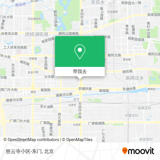 慈云寺小区-东门地图